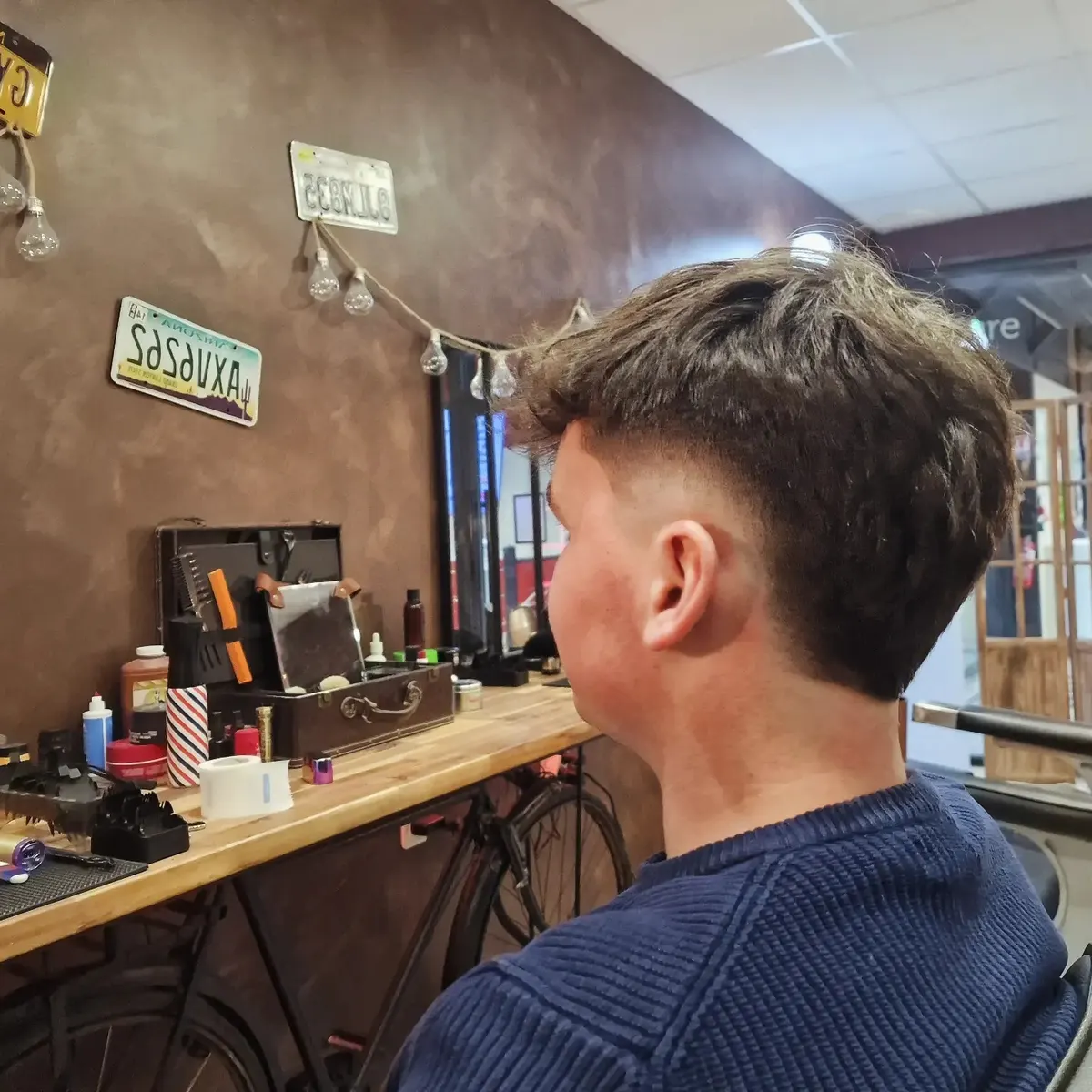 Dégradé espagnol BZH Barber Hennebont